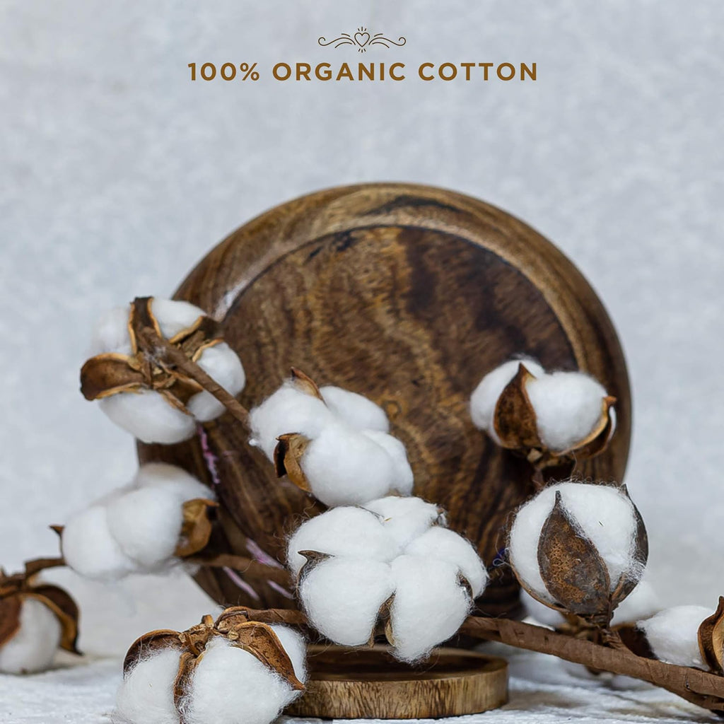 100% Organic Cotton Sanitary Pads Quarterly Pack (14 Regular Pads & 18 Overnight Pads)
