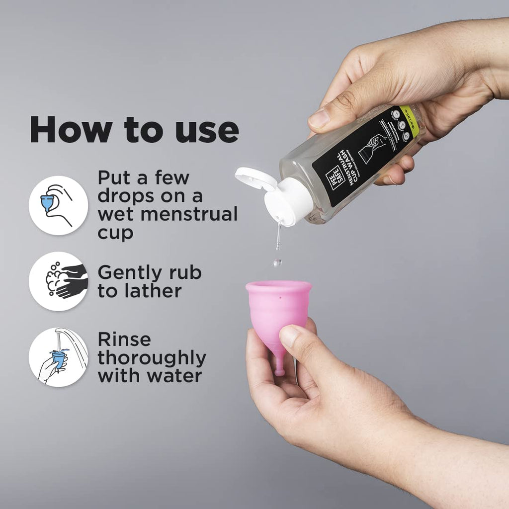 Natural Menstrual Cup Wash With Rosemary And Neem Extract