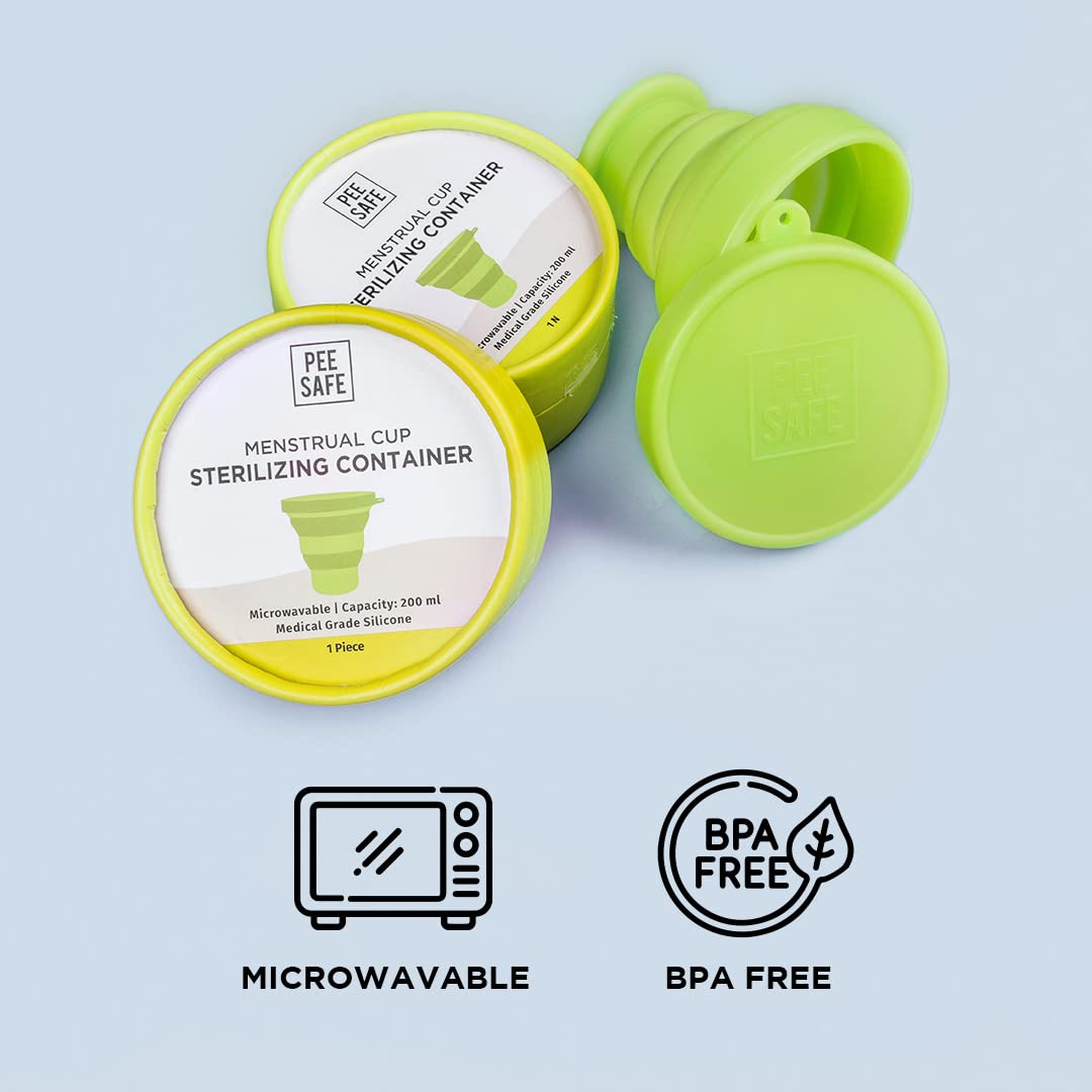 Menstrual Cup Sterilizing Container