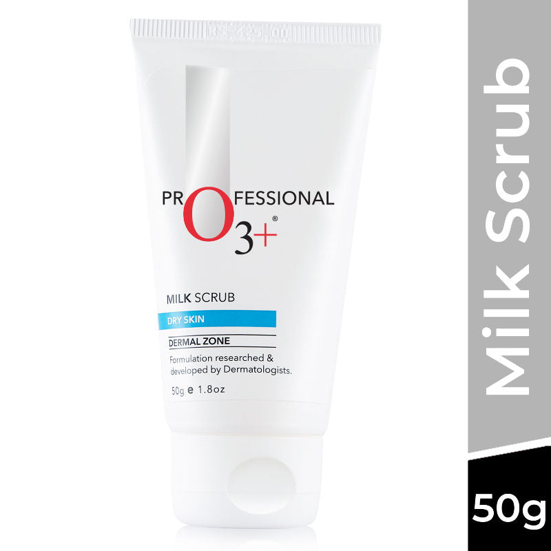 Milk Scrub Dry Skin For Gentle Exfoliation & Nourished Glow