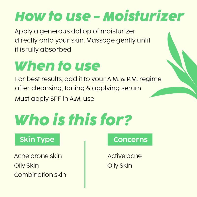 2% Niacinamide Jamun Moisturizer to Reduce Pimples for Oily & Acne Prone Skin, With Witch Hazel