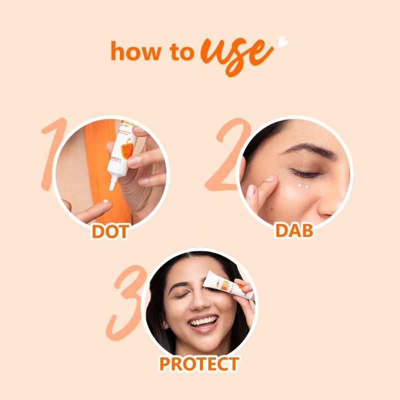 3% Vitamin C 3% Peptide & 3% Caffeine Under Eye Cream With Mandarin