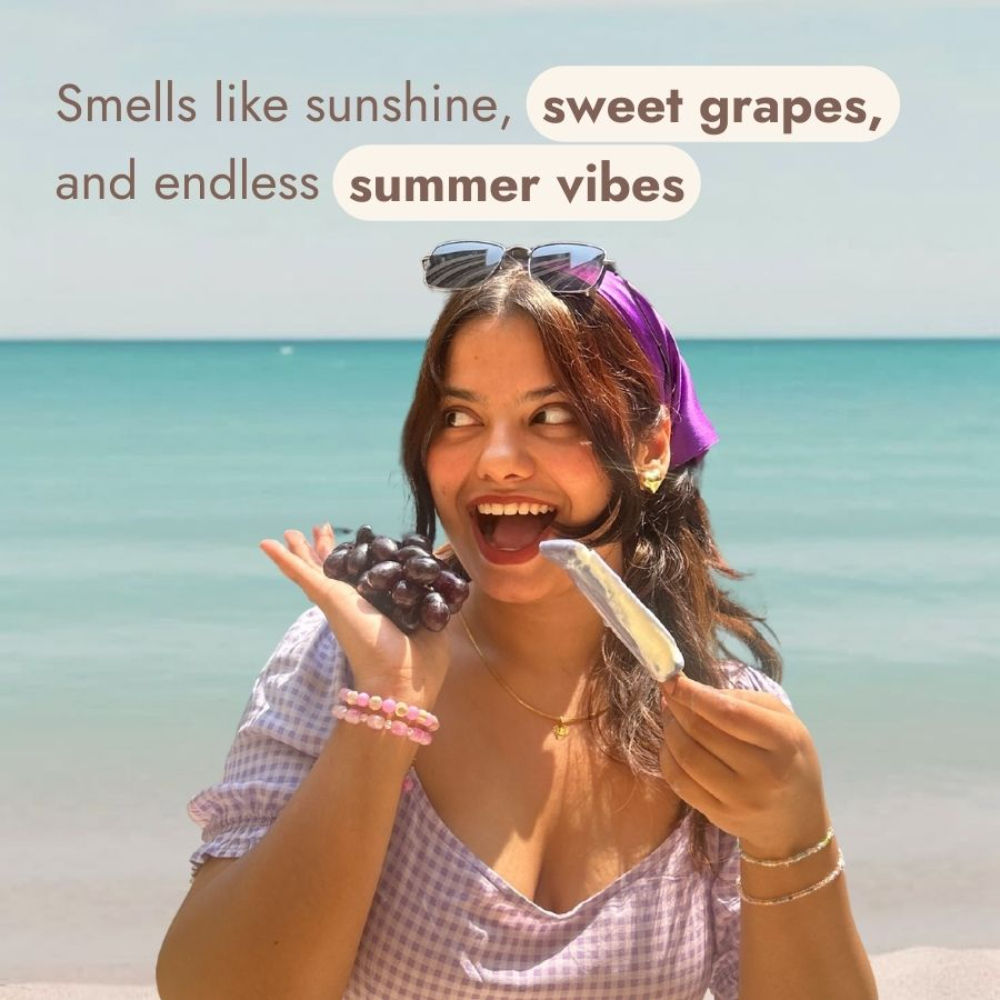 Sparkling Grape Hair & Body Mist, Fruity, Floral & Vanilla, Fine Fragrance For Her