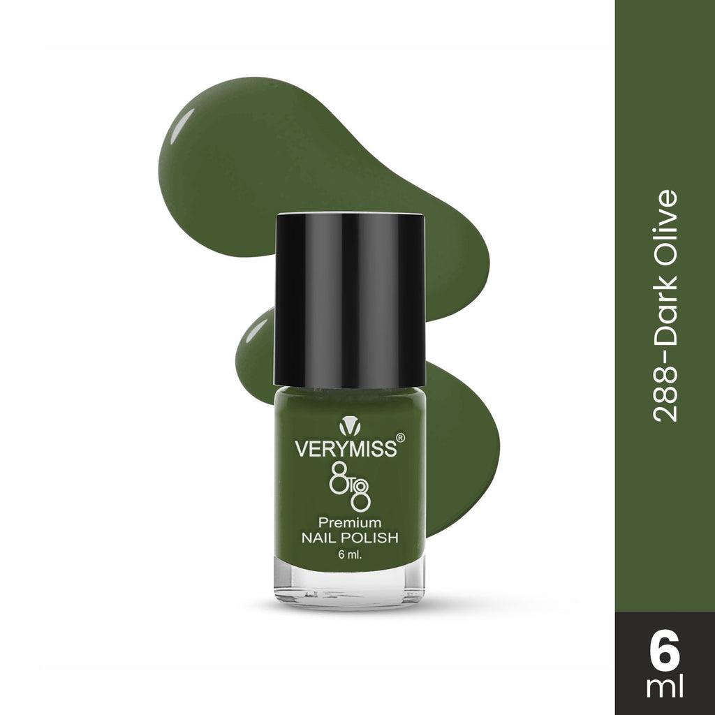 Premium Nail Polish - 288 Dark Olive