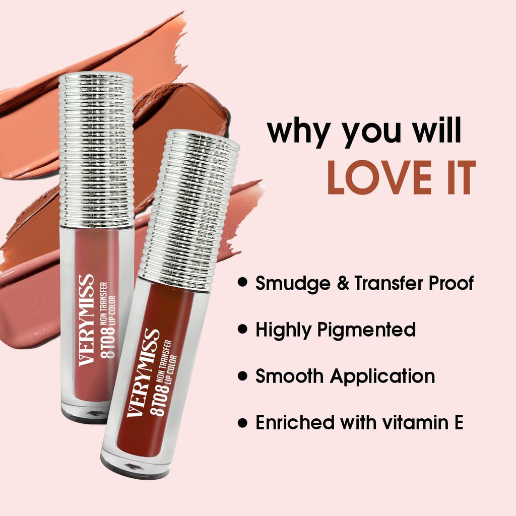 8 To 8 Non Transfer Lip Color
