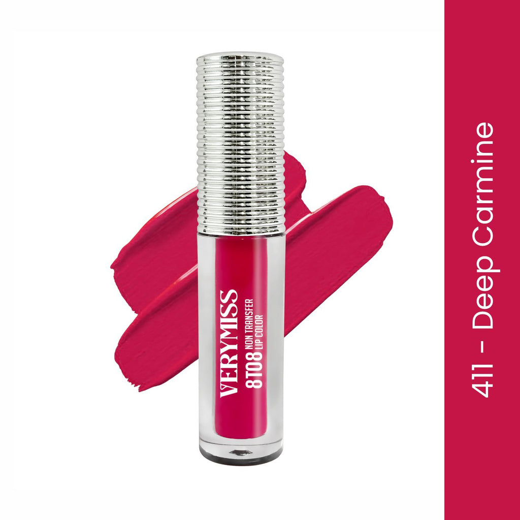 8 To 8 Non Transfer Lip Color - 411 Deep Carmine