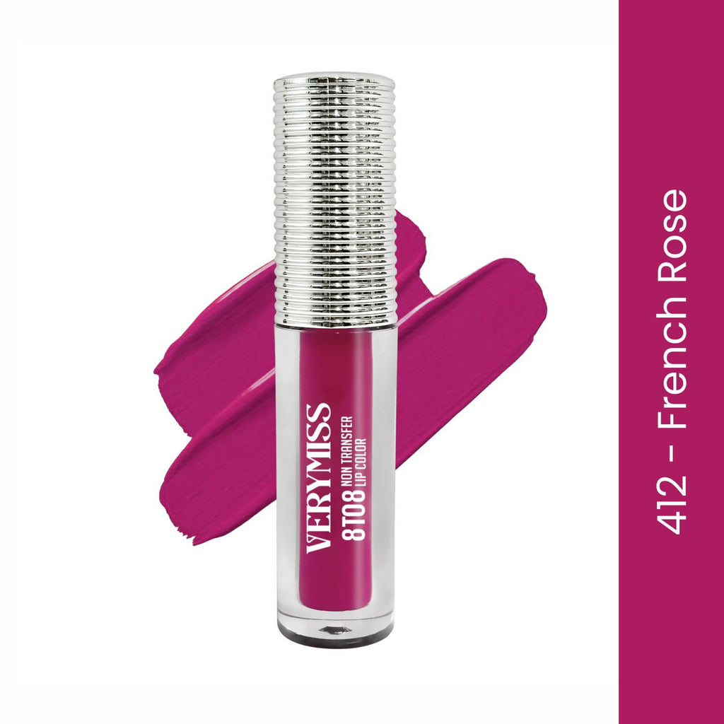 8 To 8 Non Transfer Lip Color - 412 French Rose
