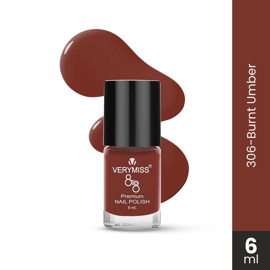 Premium Nail Polish - 306 Burnt Umber