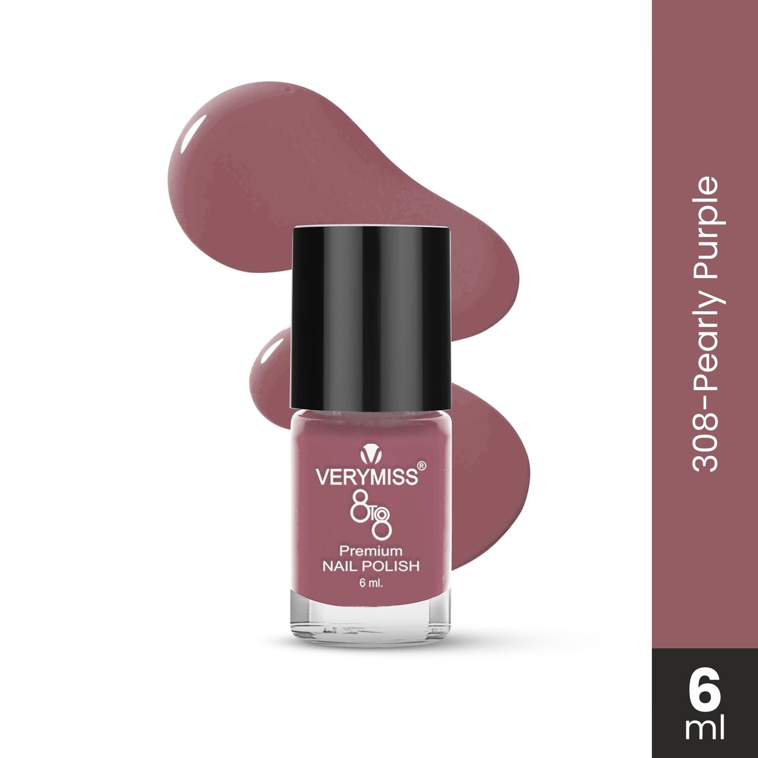Premium Nail Polish - 308 Pearly Purple