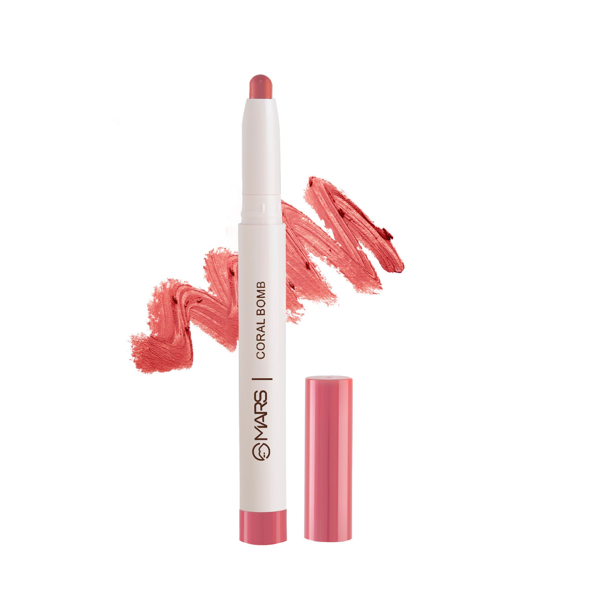 Retractable Poppins Lipstick - Pink Attack