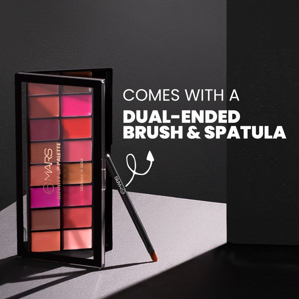 Infinity Lip Palette with Spatula cum Applicator