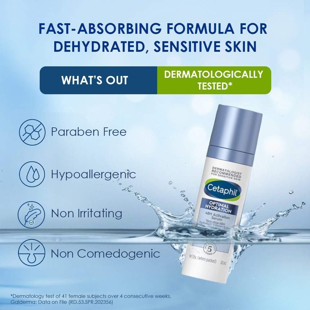 Optimal Hydration Lightweight Serum, Skin Barrier protection with Hyaluronic Acid