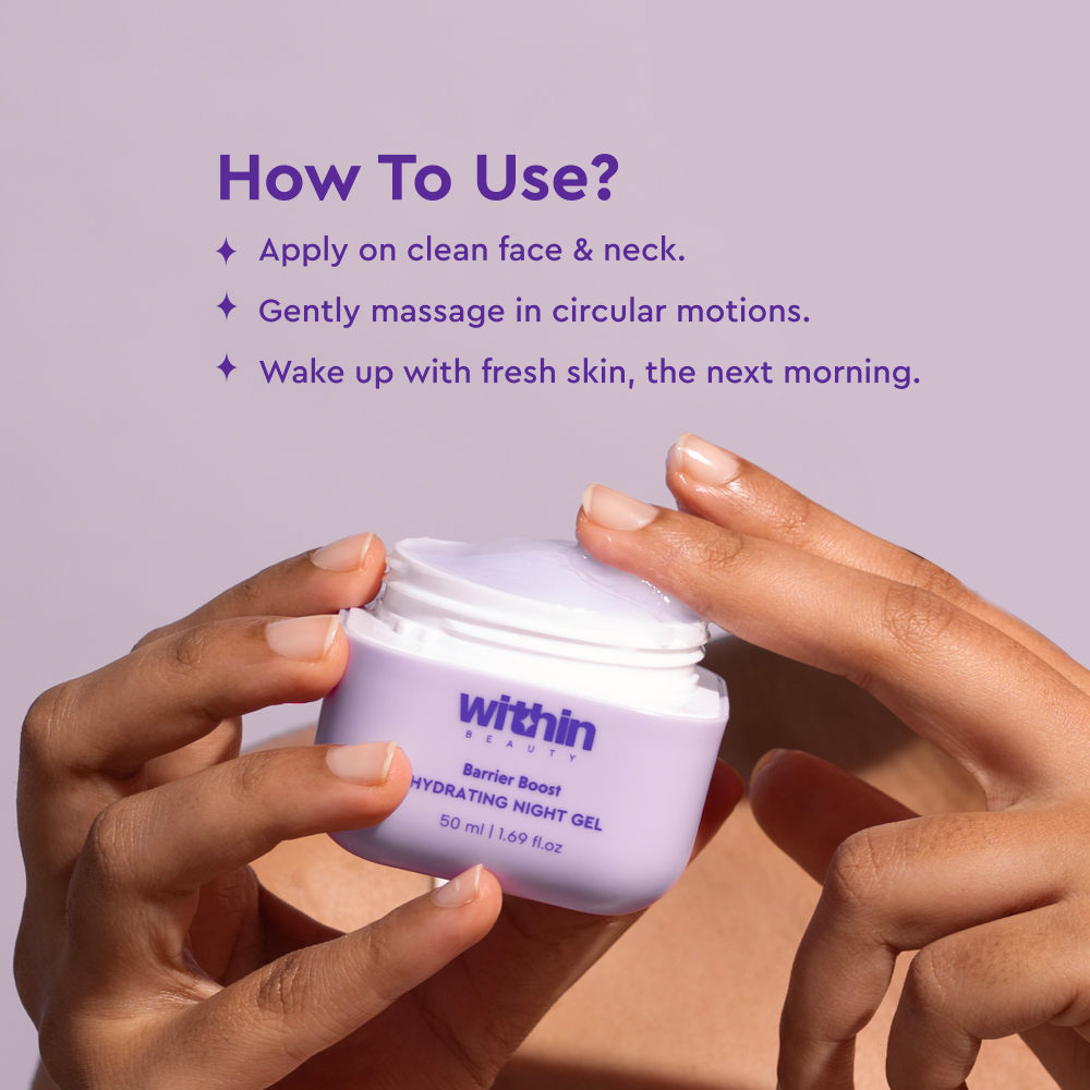 Ceramide & Peptide Night Gel, Barrier Boost Hydrating Night Gel