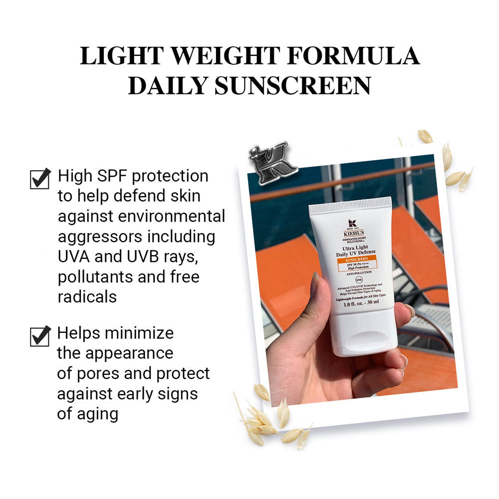 Ultra-Light Daily UV Defense SPF 50 PA++++ Sunscreen With Anti-Pollution