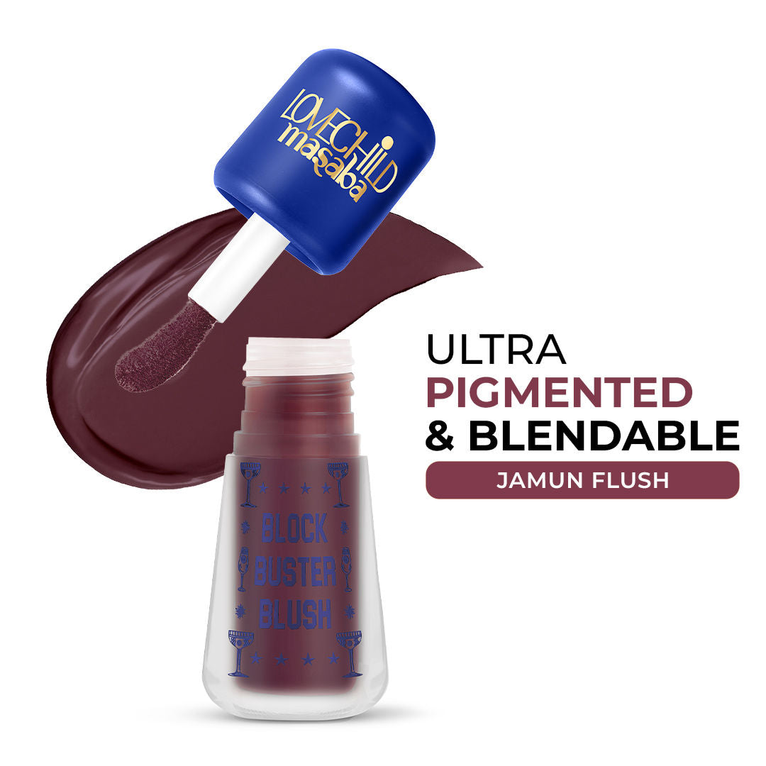 Dewy, Buildable, Long-Lasting Blockbuster Blush Creme - Jamun Flush