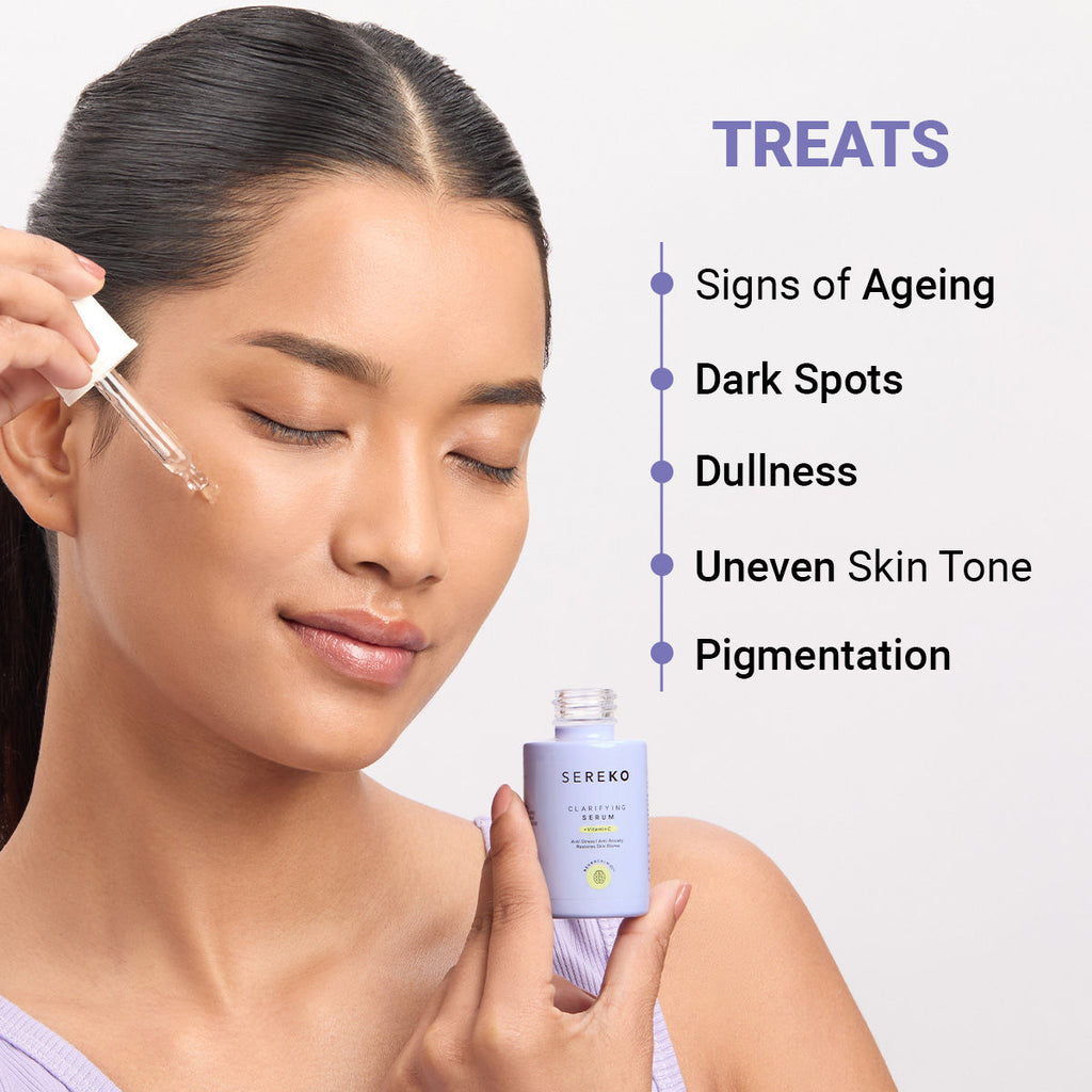Vitamin C Clarifying Serum With Niacinamide For Glowing Skin, Fades Hyperpigmentation