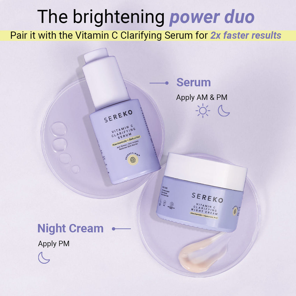 Vit C Night Cream with Niacinamide for Tan Removal & Pigmentation