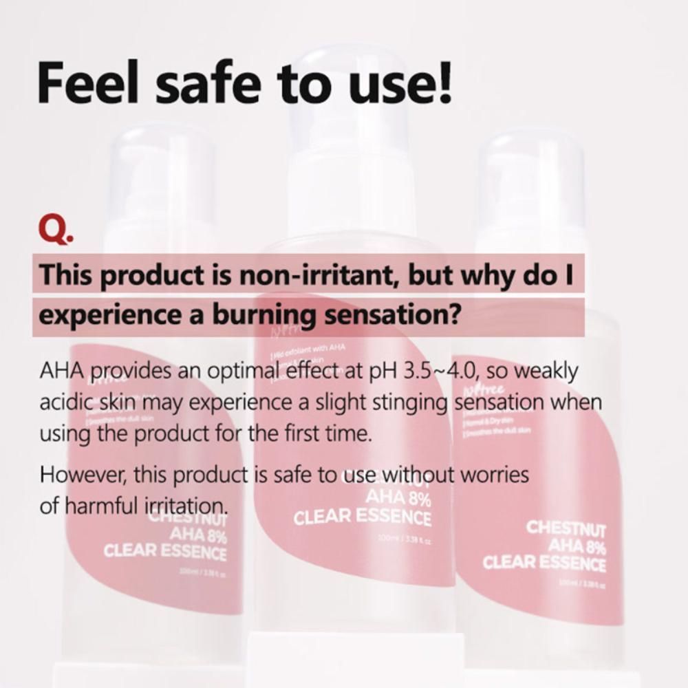 Chestnut AHA 8% Clear Essence