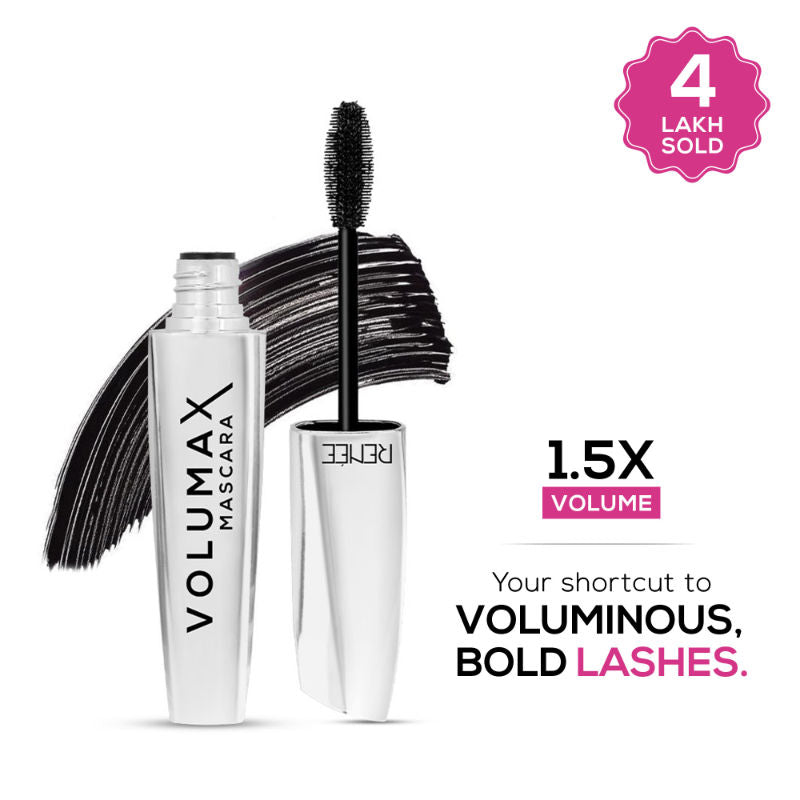 RENEE Volumax Volumizing Mascara Black, Volumizes, Lengthens & Conditions, Clump Free Application