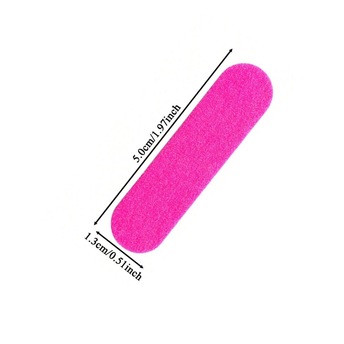 Mini Nail Filer Colourful Double Sided Emery Boards For Manicure & Pedicure