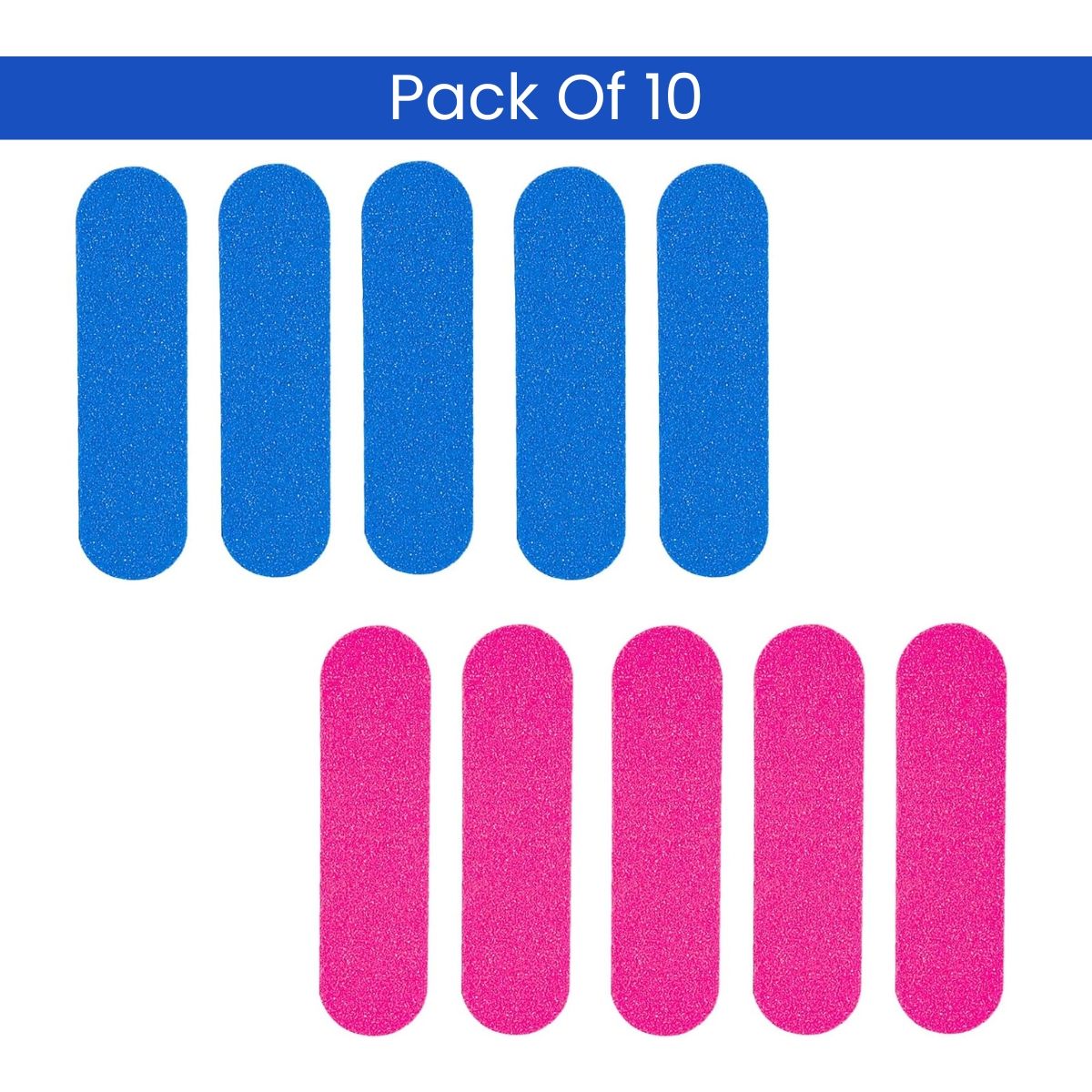 Mini Nail Filer Colourful Double Sided Emery Boards For Manicure & Pedicure - 10g