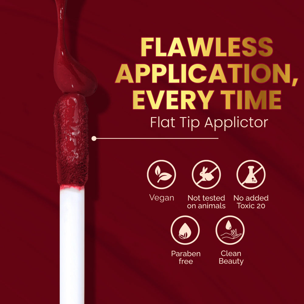 Silk Matte Liquid Lipstick, Long Lasting & Transfer-Proof
