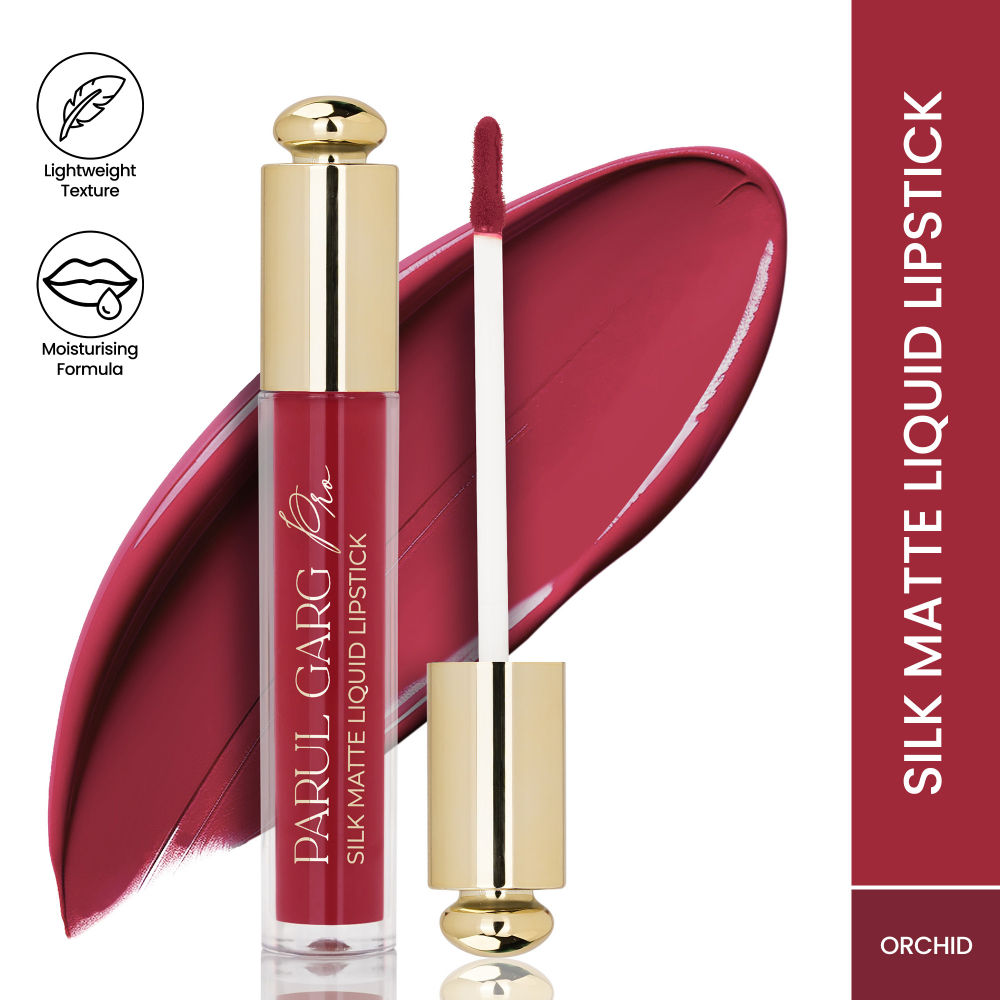 Silk Matte Liquid Lipstick, Long Lasting & Transfer-Proof - Orchid 11