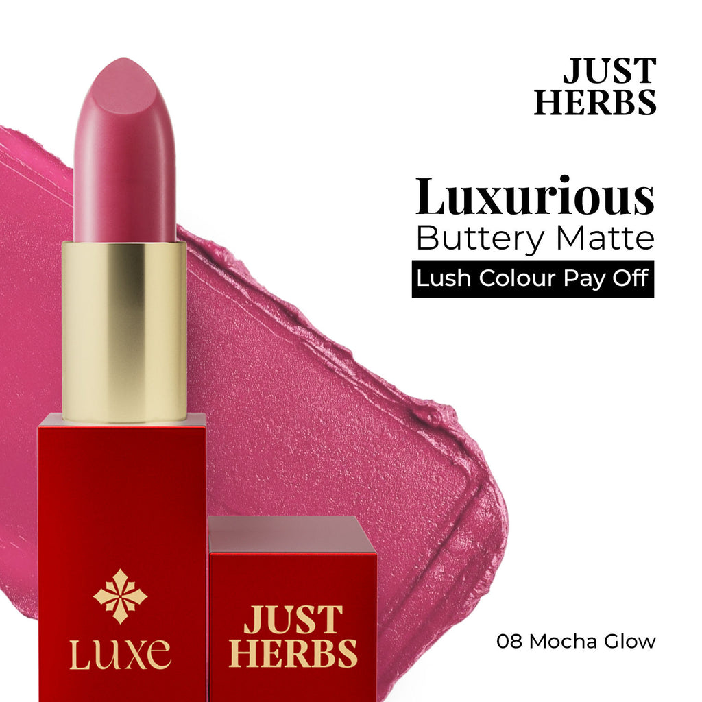 Luxe Satin Melt High Shine Lipstick - 08 Mocha Glow