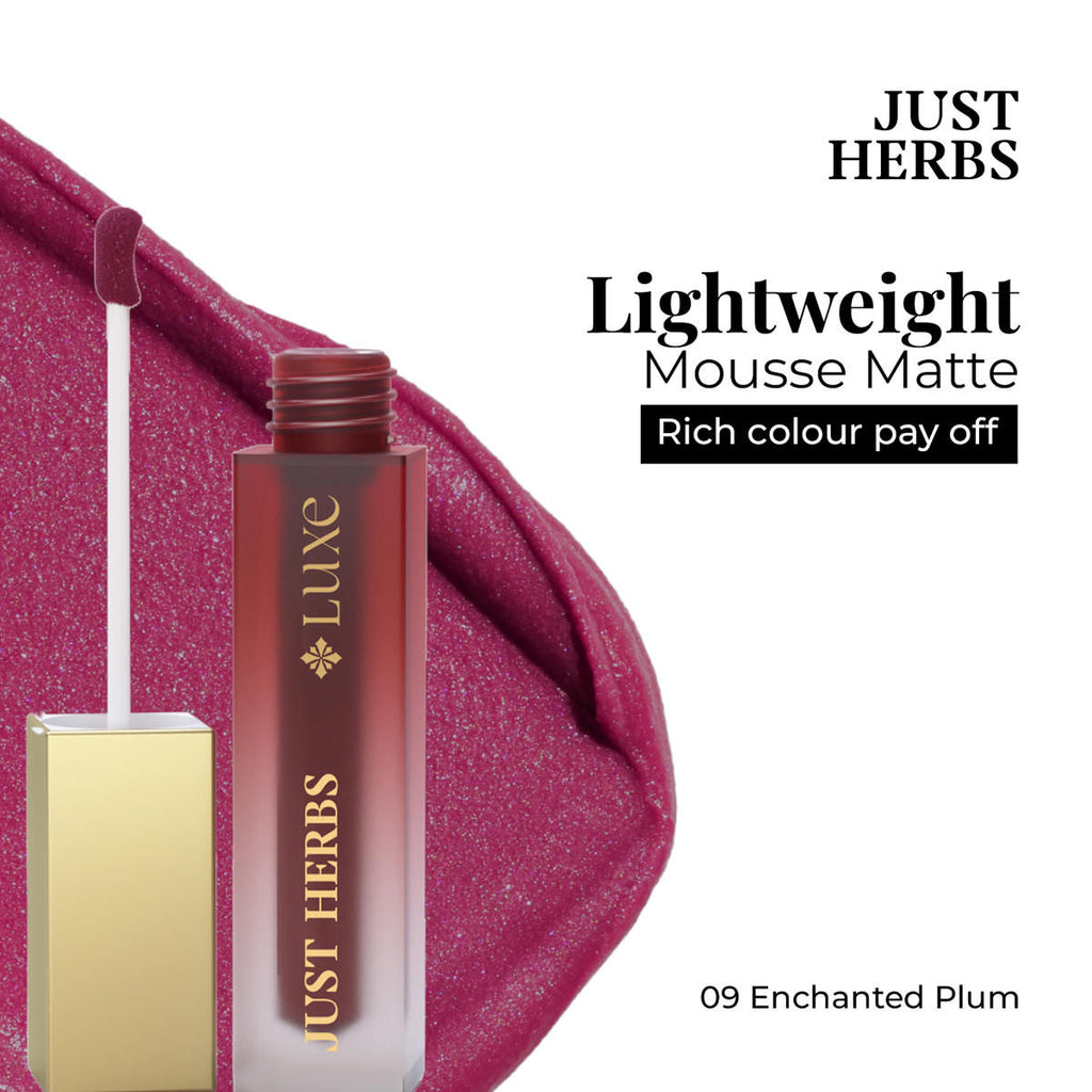 Luxe Dream Muse Mousse Liquid Lipstick - 09 Enchanted Plum