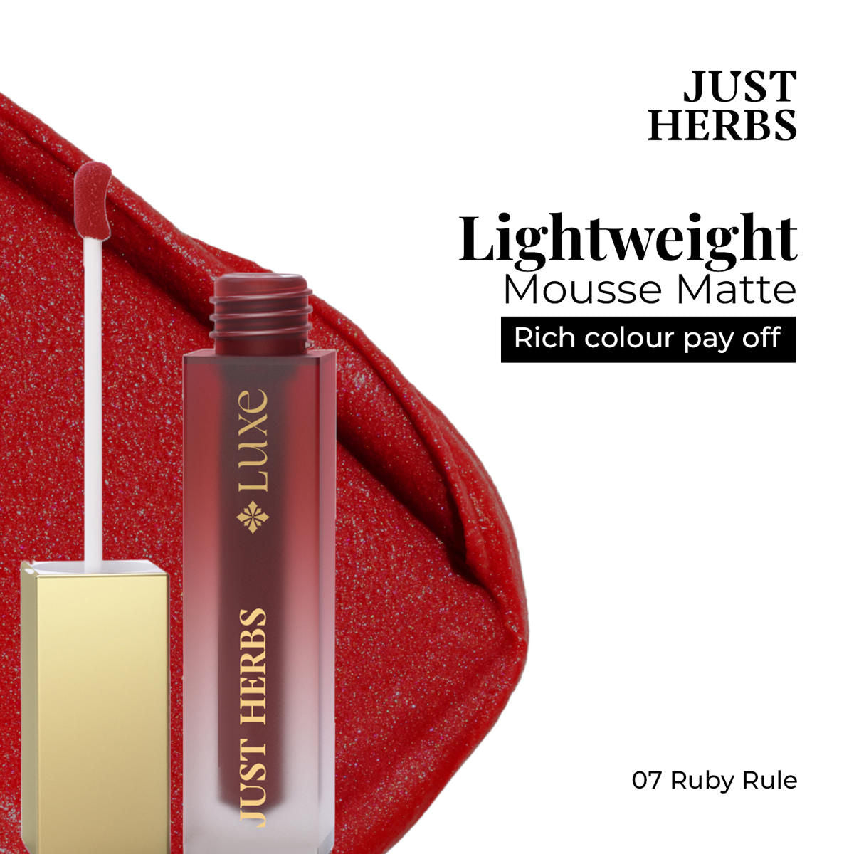 Luxe Dream Muse Mousse Liquid Lipstick - 07 Ruby Rule