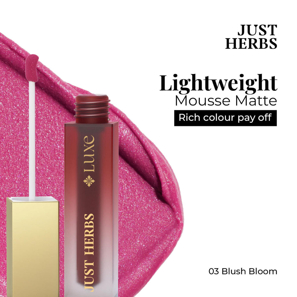 Luxe Dream Muse Mousse Liquid Lipstick - 03 Blush Bloom