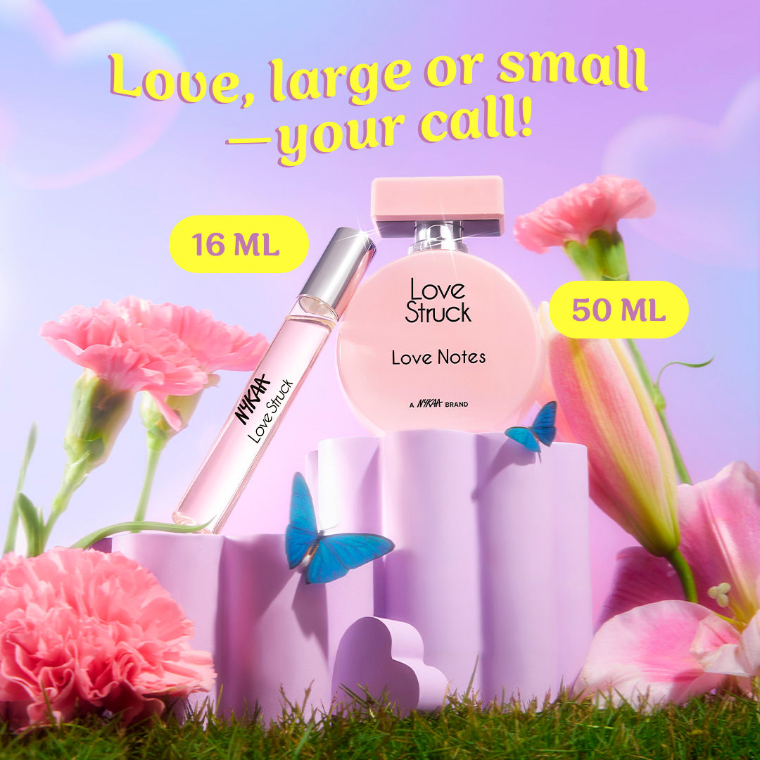 Nykaa Love Struck First Date Spicy Mini Travel Size Perfume With Orange Blossom & Musk For Women