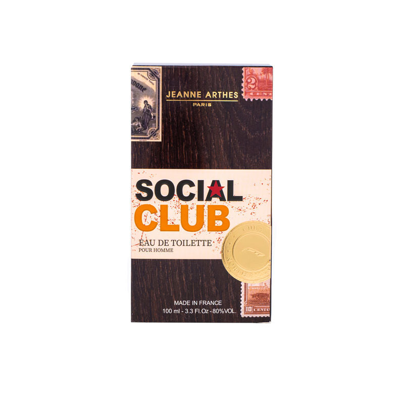 Social Club Pour Homme Eau De Toilette