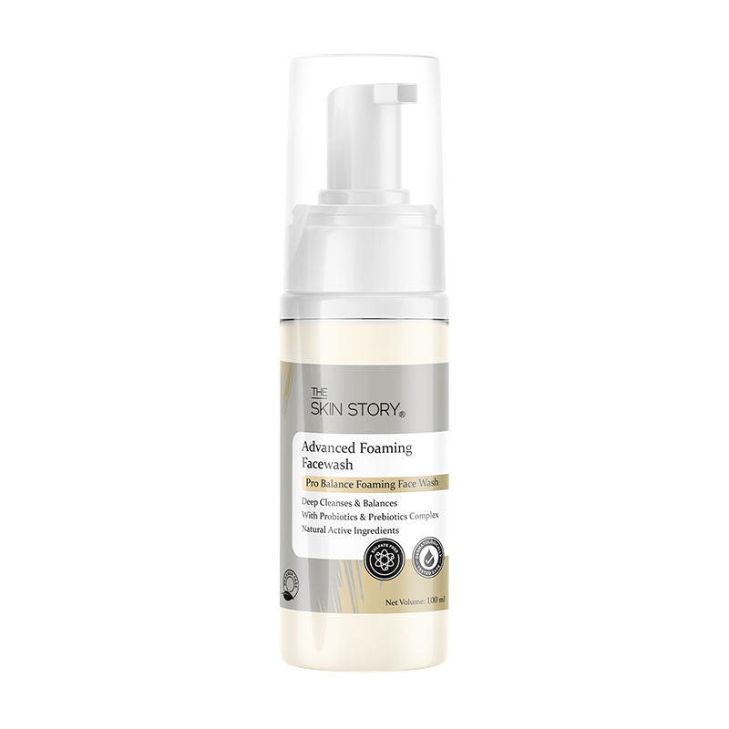 Sulphate Free Foaming Face Wash For Oil Control Skin Barrier Protection Hydrated Skin