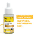 10% Vitamin C Skin Brightening Face Serum With Hyaluronic Acid For Glowing Firm Skin
