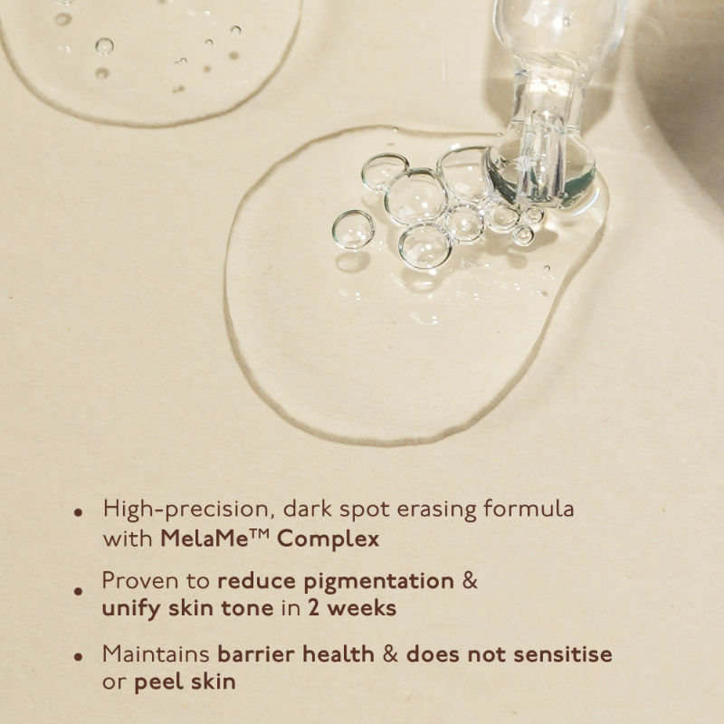 Advanced Dark Spot Pigmentation Face Serum for Men & Women with MelaMe Complex & Niacinamide