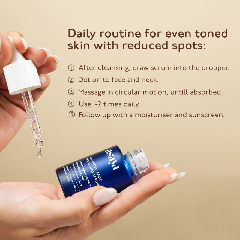 Advanced Dark Spot Pigmentation Face Serum for Men & Women with MelaMe Complex & Niacinamide