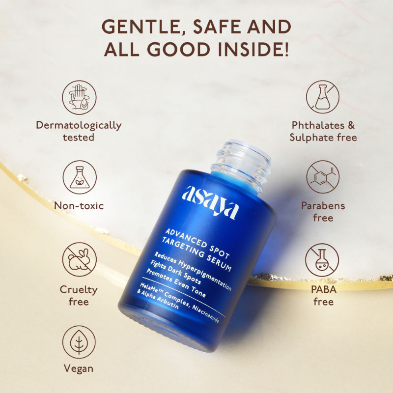 Advanced Dark Spot Pigmentation Face Serum for Men & Women with MelaMe Complex & Niacinamide