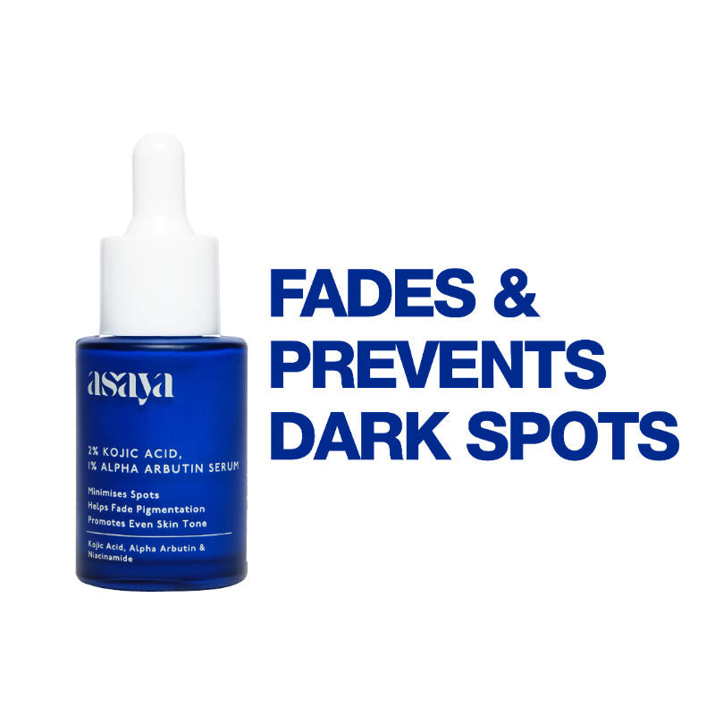 2% Kojic Acid + 1% Alpha Arbutin Face Serum for Brightening, Even Tone & Pigmentation