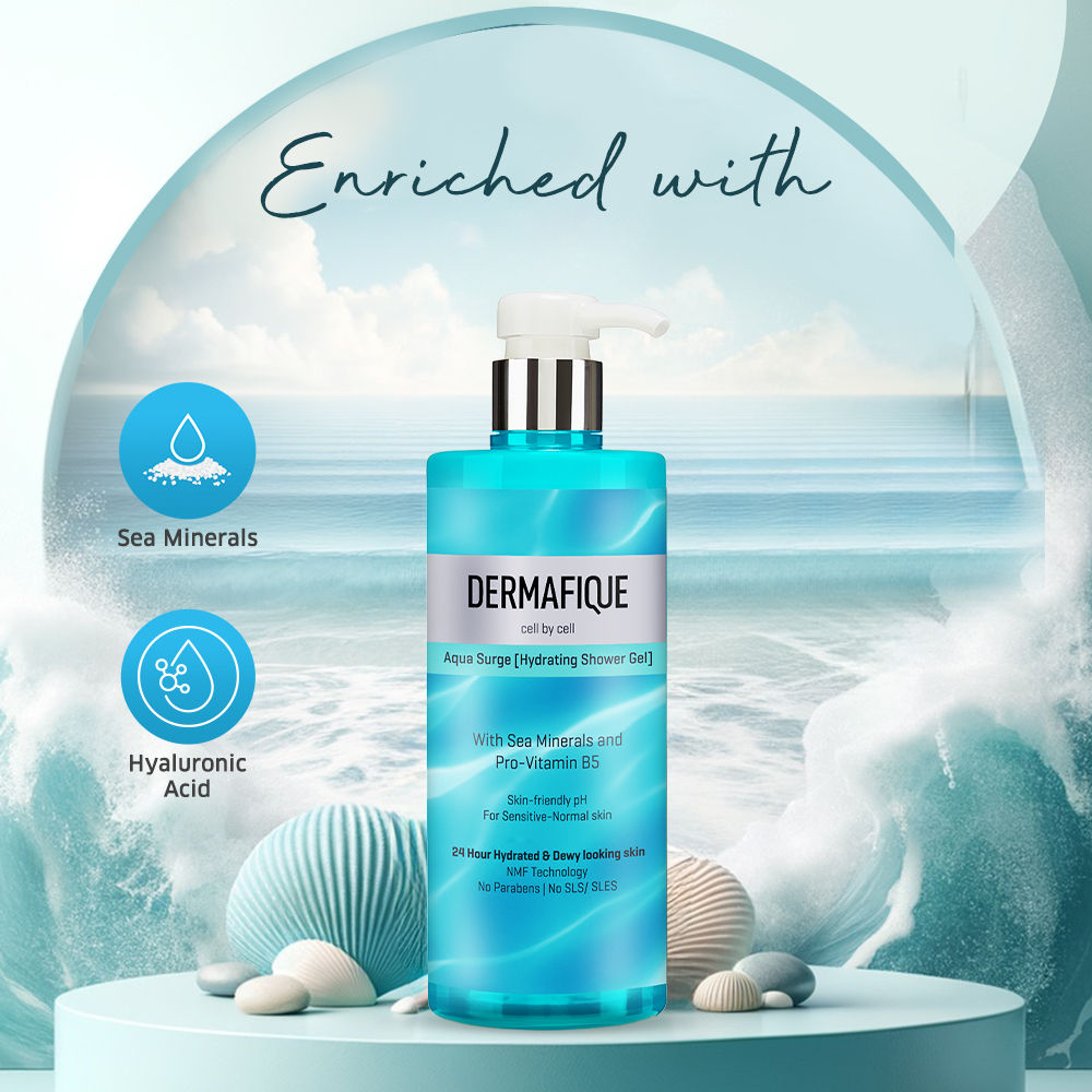Aqua Surge Showergel, 24hr Hydration, Clinically Tested on Indian Skin