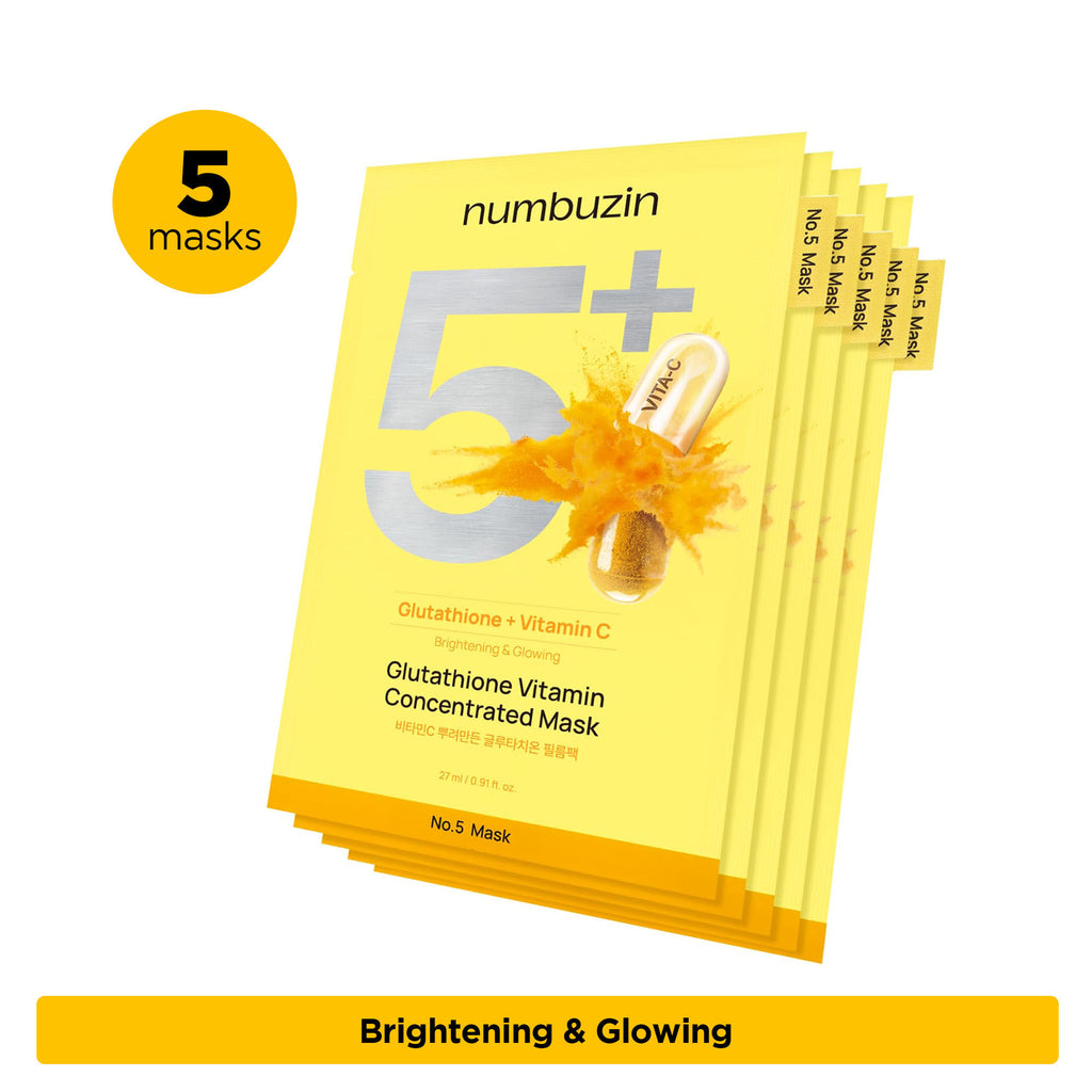 No.5+ Glutathione Vitamin Concentrated Mask