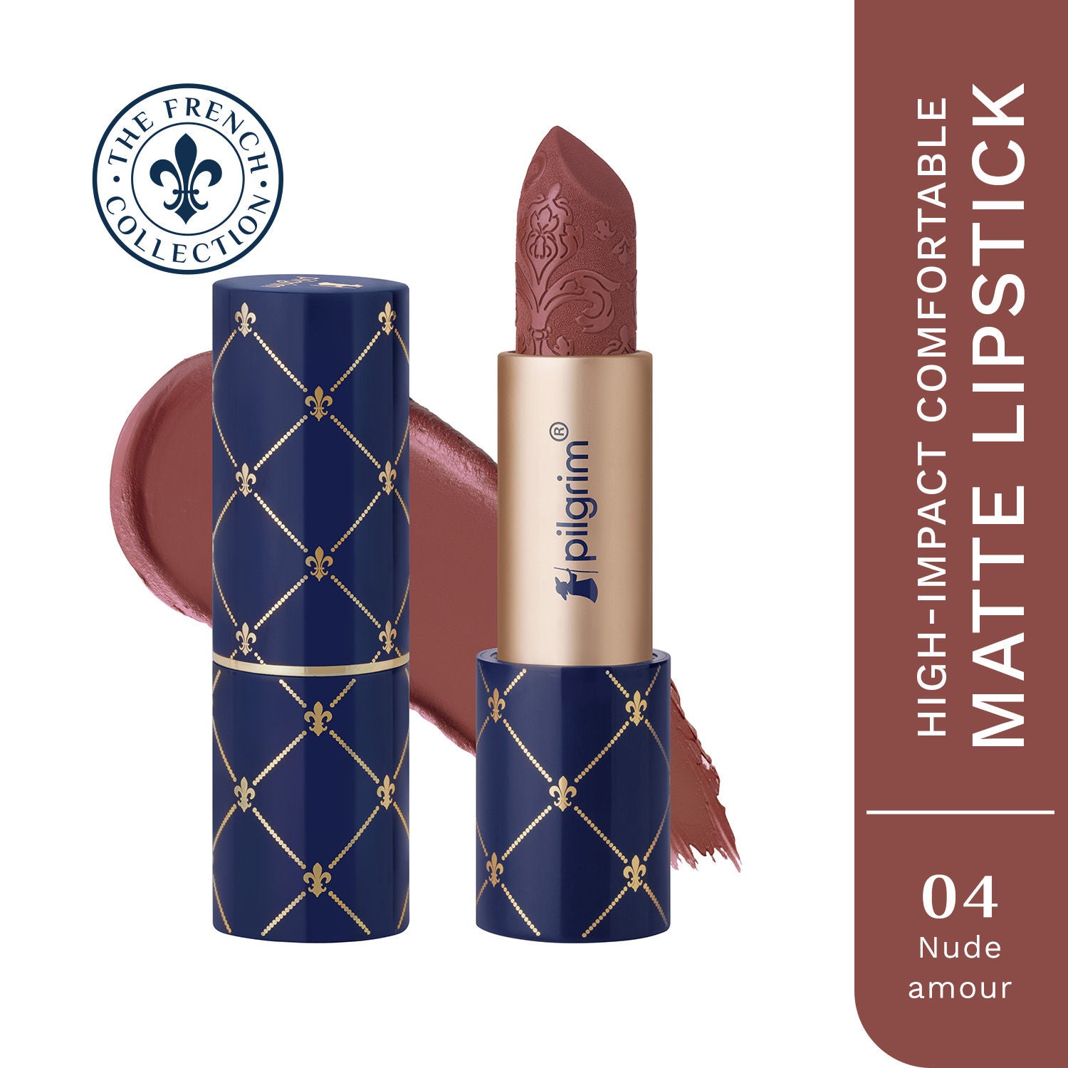 The French Collection Bullet Lipstick - 04 Nude Amour