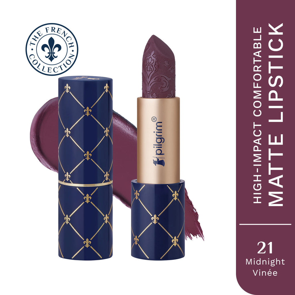 The French Collection Bullet Lipstick - 21 Midnight Vinee
