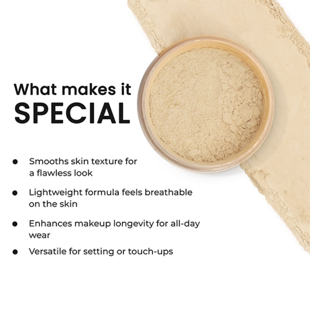 Ace Of Base Translucent Set & Forget Matte Setting Powder - 01