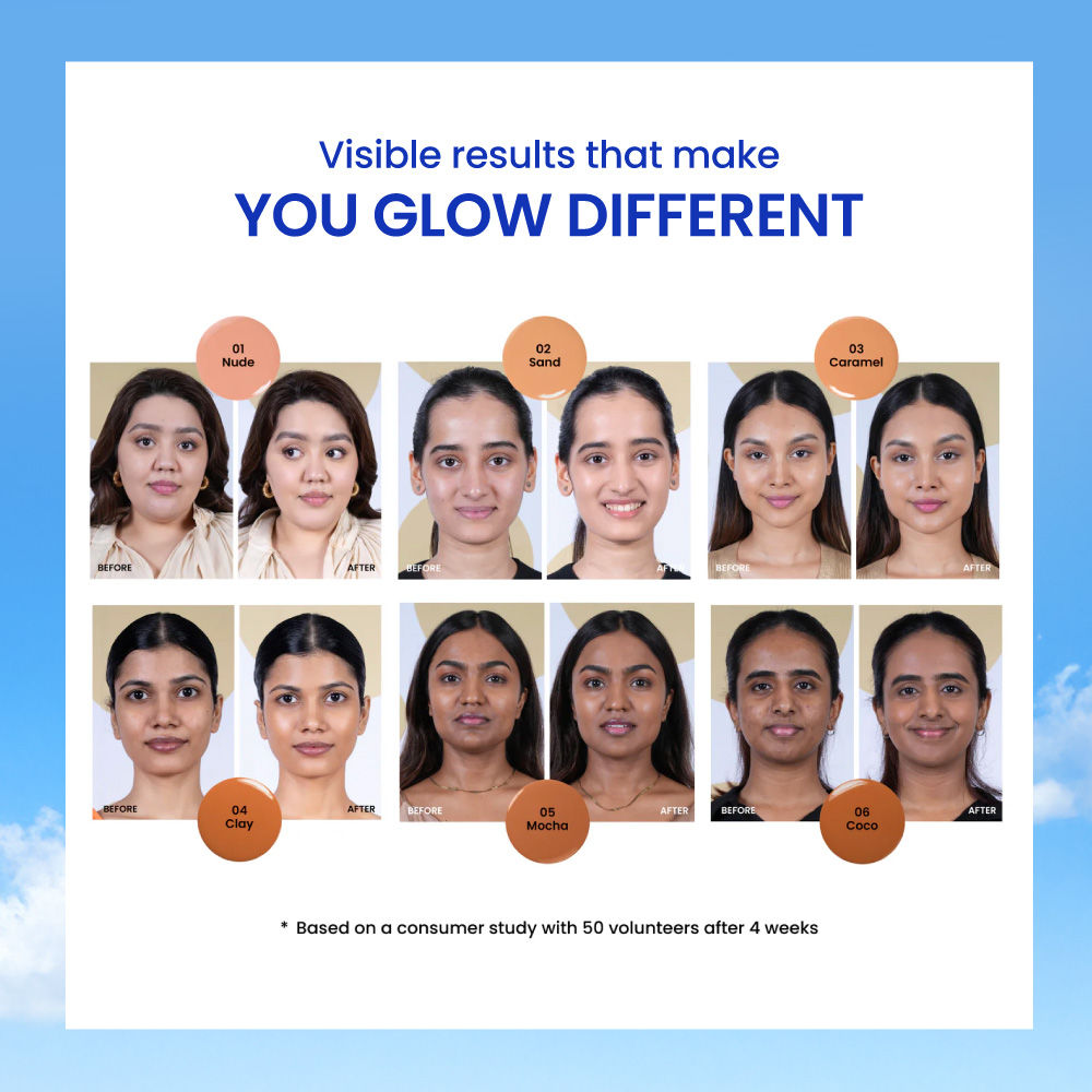 SPF 50 PA+++ Tinted Fluid Sunscreen