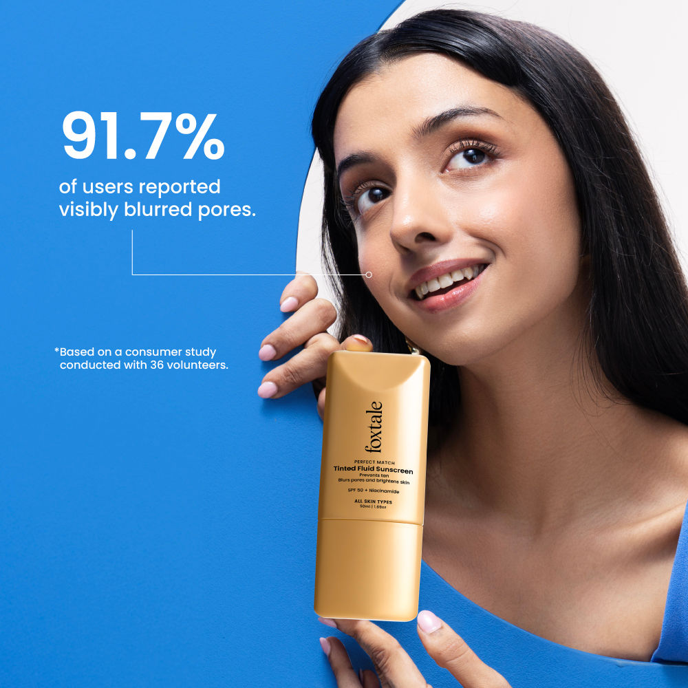 SPF 50 PA+++ Tinted Fluid Sunscreen