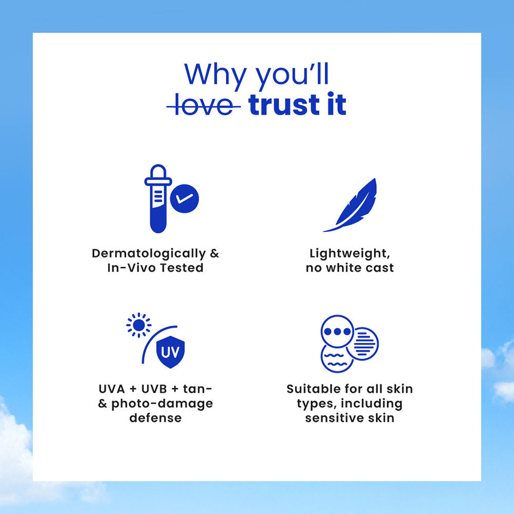 SPF 50 PA+++ Tinted Fluid Sunscreen