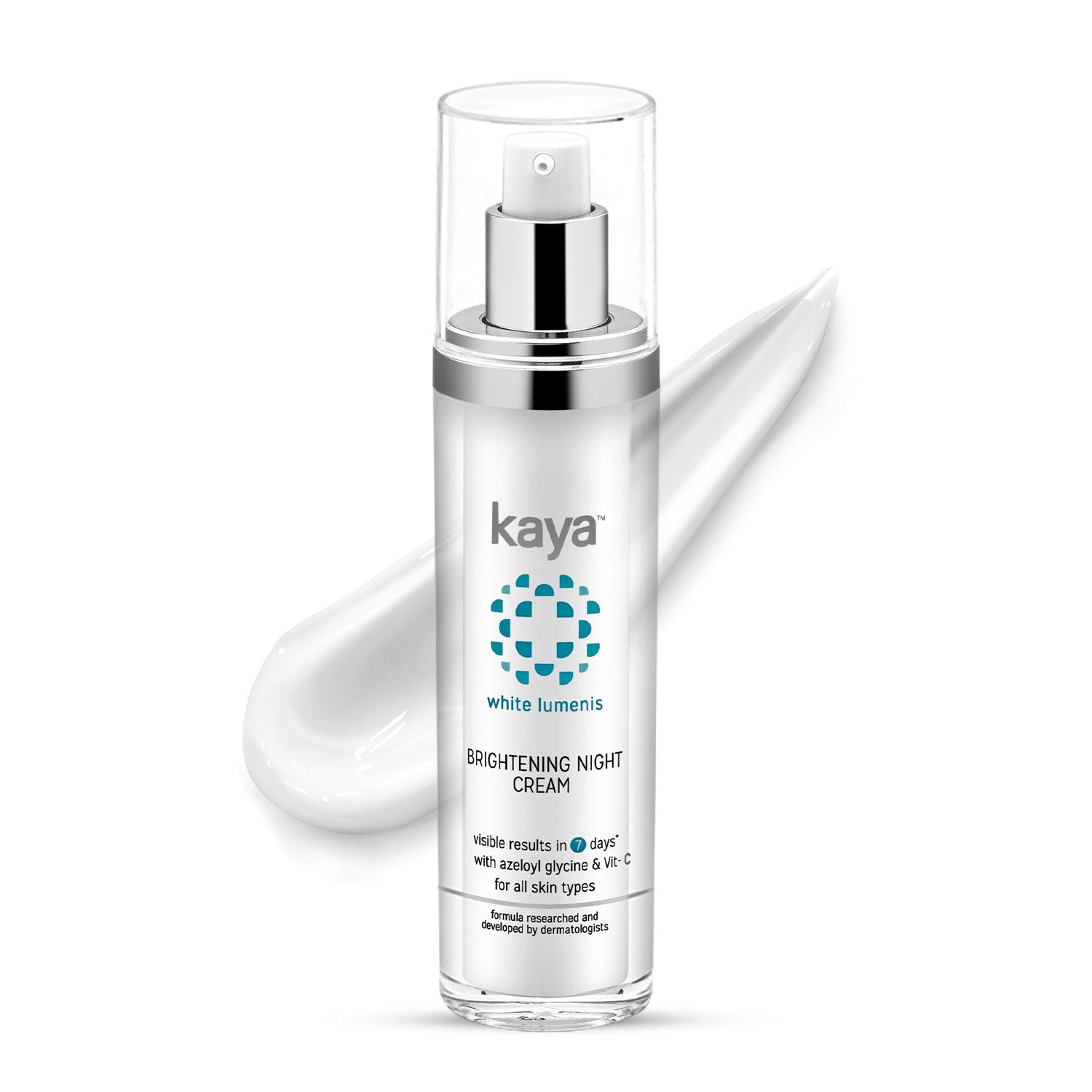 Brightening Night Cream, with Azeloyl Glycine & Vitamin C for all skin types