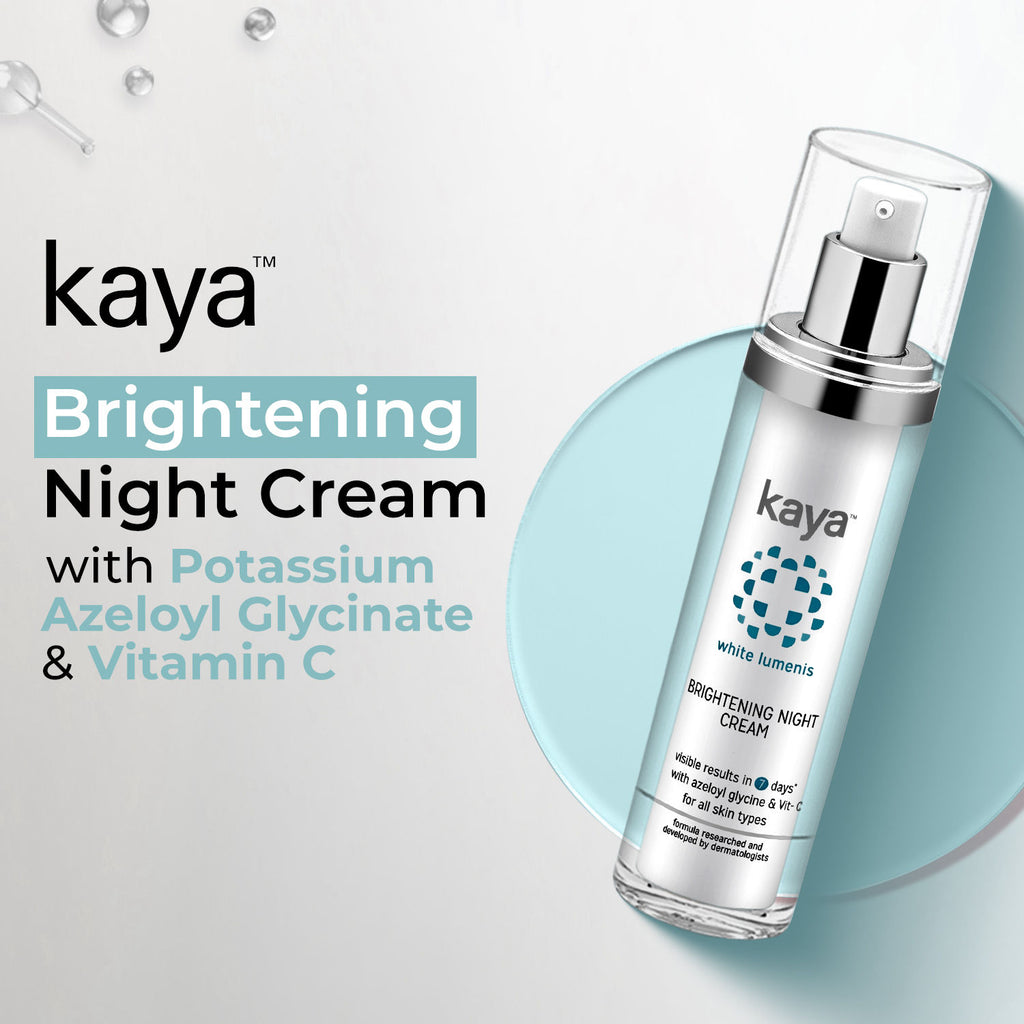 Brightening Night Cream, with Azeloyl Glycine & Vitamin C for all skin types