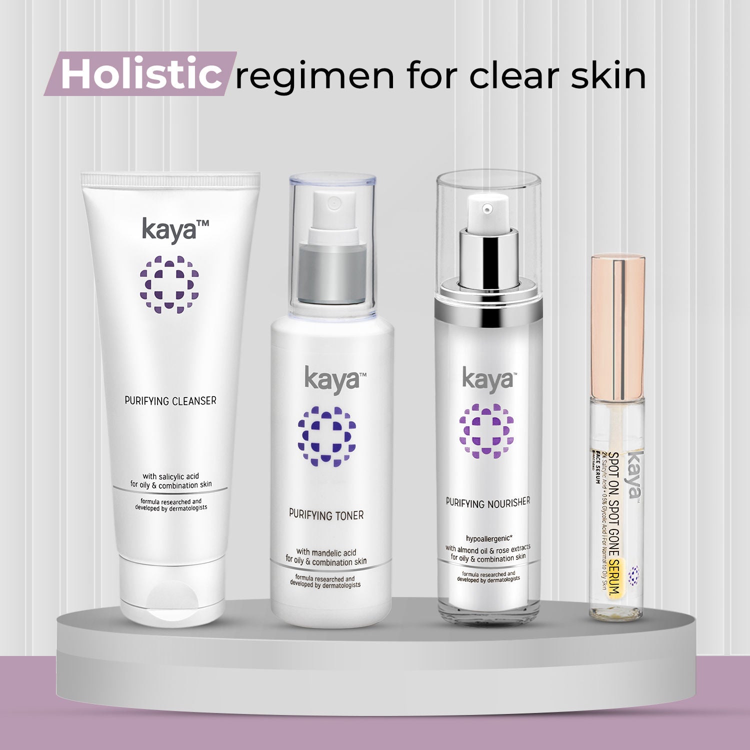 Acne Care Purifying Toner | Alcohol Free Toner With Niacinamide | Acne Prone Skin | Gentle Exfoliation| Clears Acne & Pimples|For Oily & Combination Skin | 100m